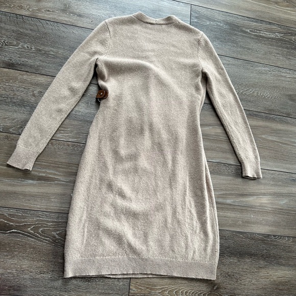 Ralph Lauren wool blend/ long sleeve dress with size buckle/ woman’s L - Picture 8 of 9